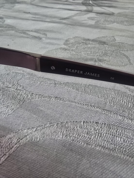 Draper James Pink Frame Sunglasses with Purple Lenses